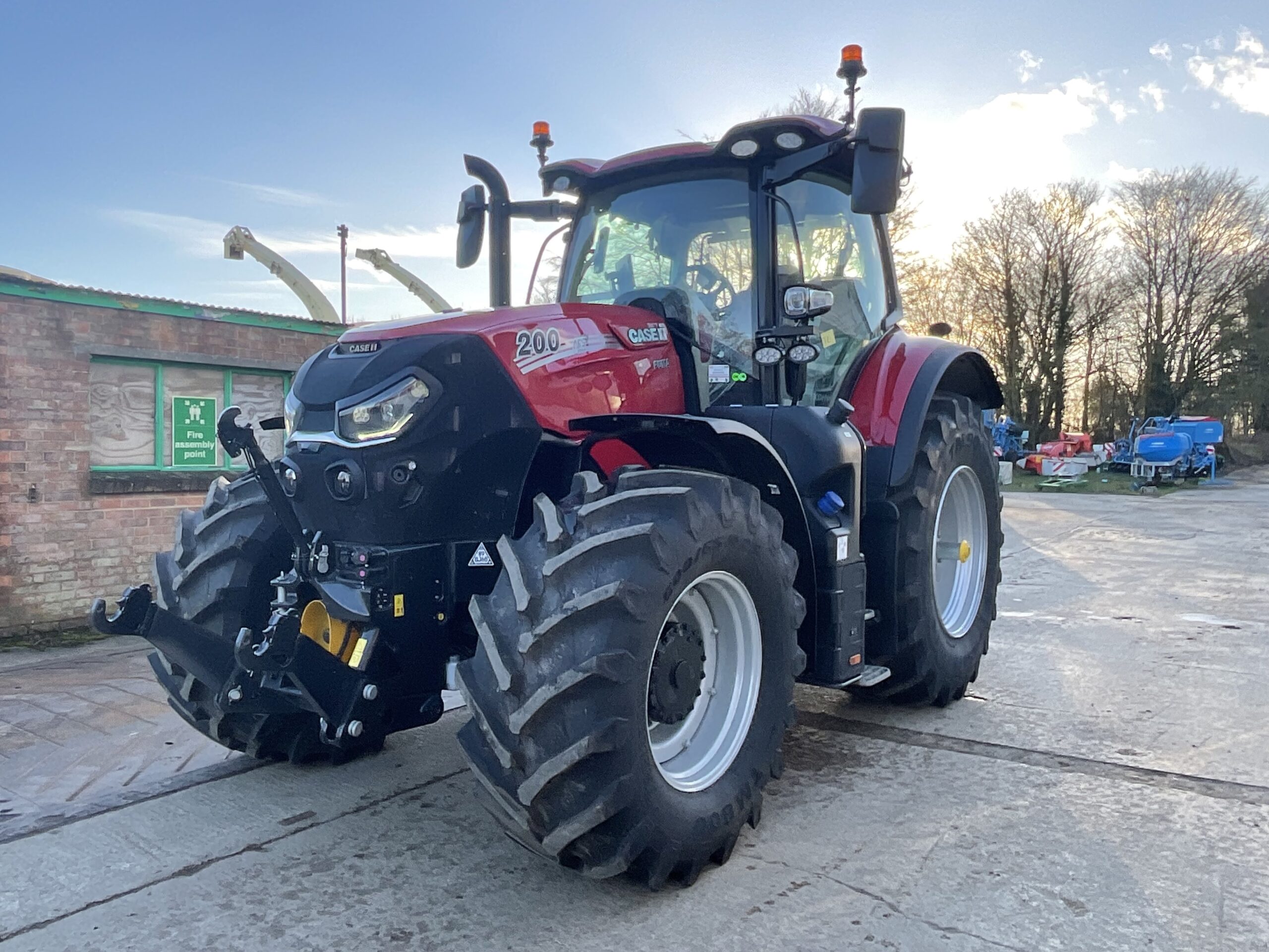 Case IH Puma 200 CVX Krone Forage Solutions